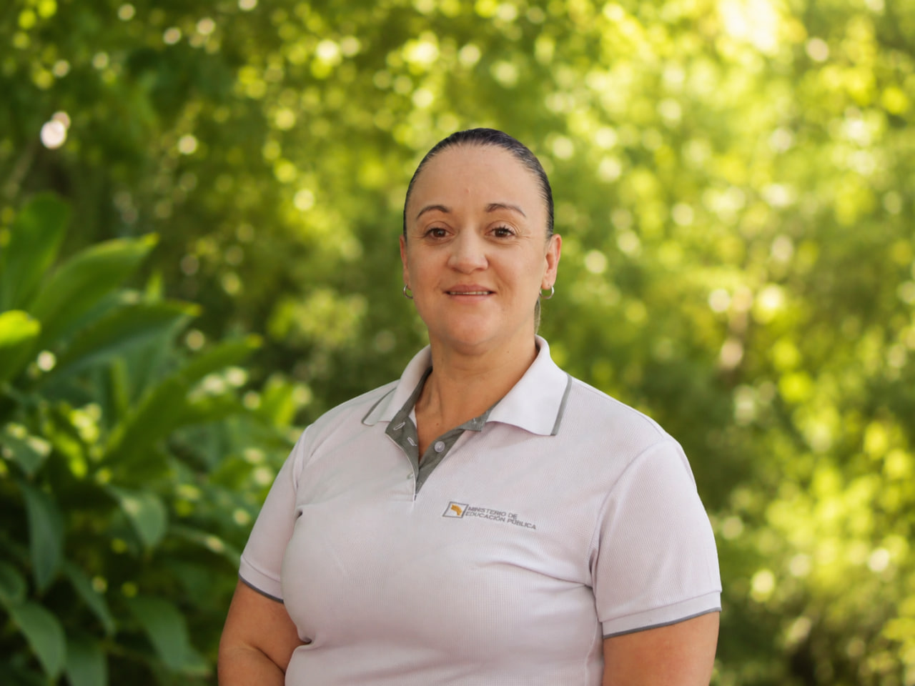 Integrante del equipo administrativo Carolina Valverde