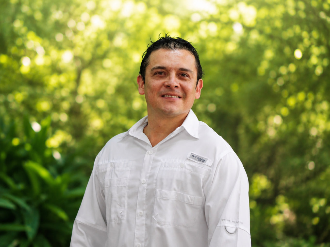 Integrante del equipo administrativo Melvin Conejo