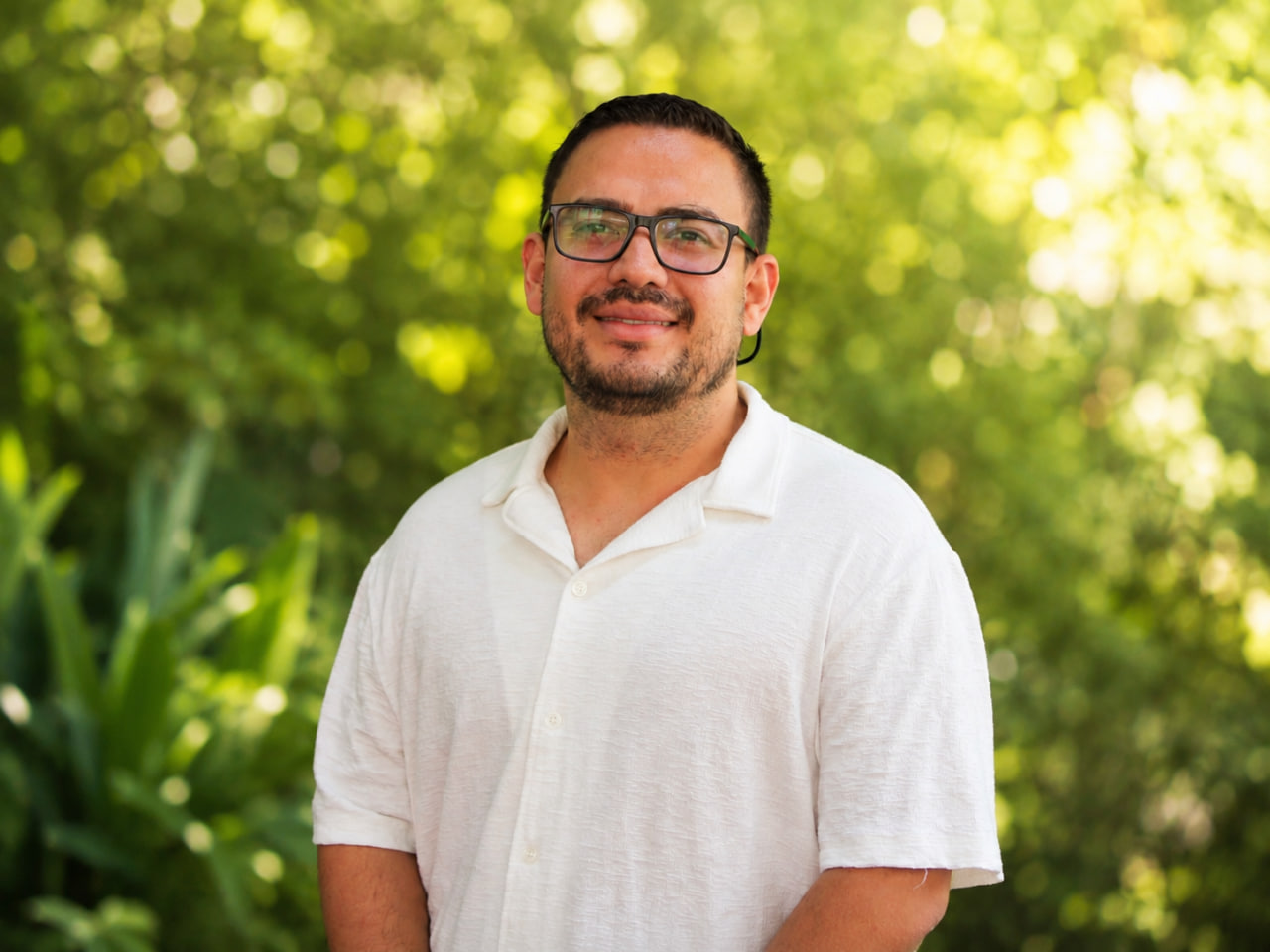 Integrante del equipo administrativo Michael Martínez