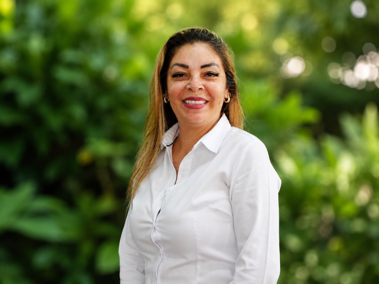 Integrante del departamento de español Ilse Arguedas