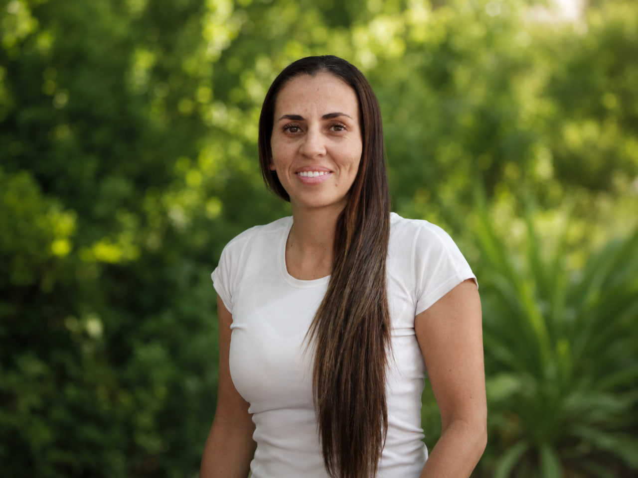Integrante del departamento de educación física Adriana Araya