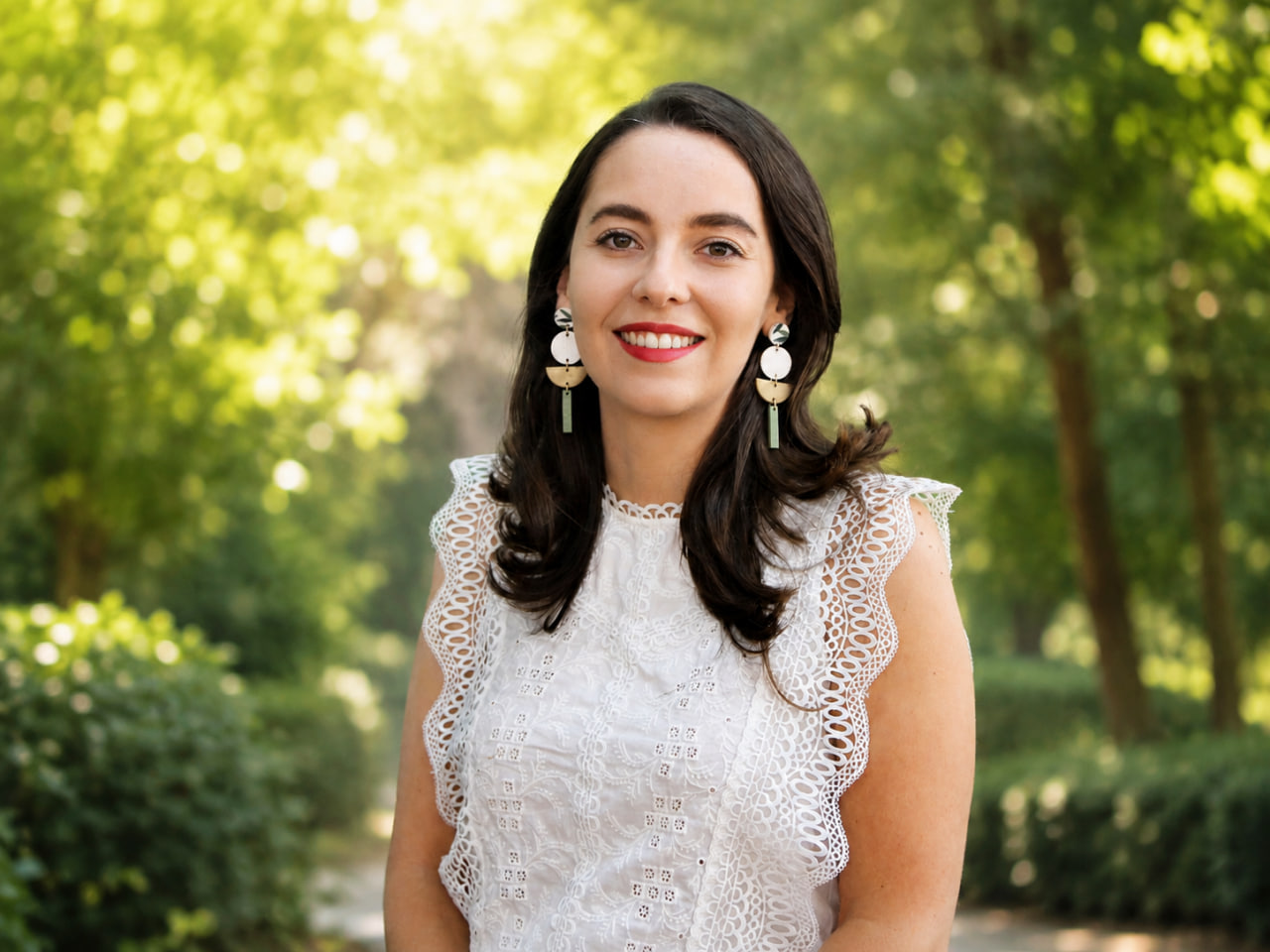 Integrante del departamento de francés Sara Vega