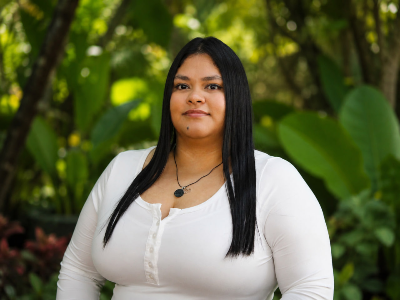 Integrante del departamento de inglés Gina Cordero