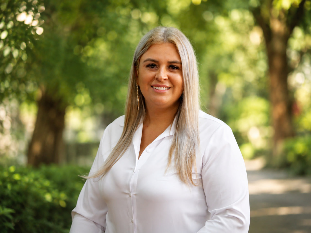 Integrante del departamento de inglés técnico Ingrid Vega