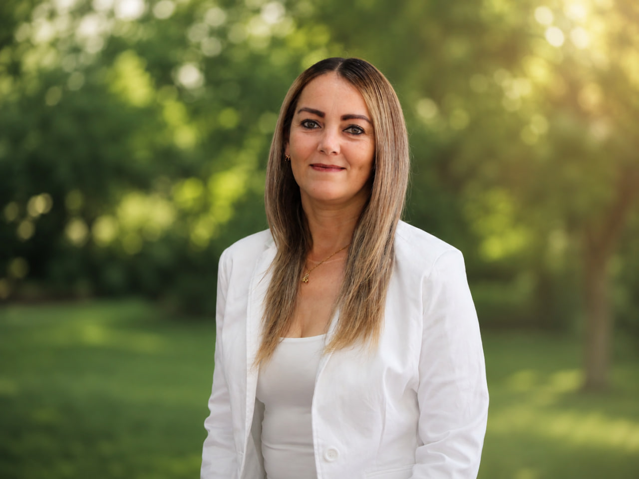 Integrante del departamento de plan nacional Gabriela Mora