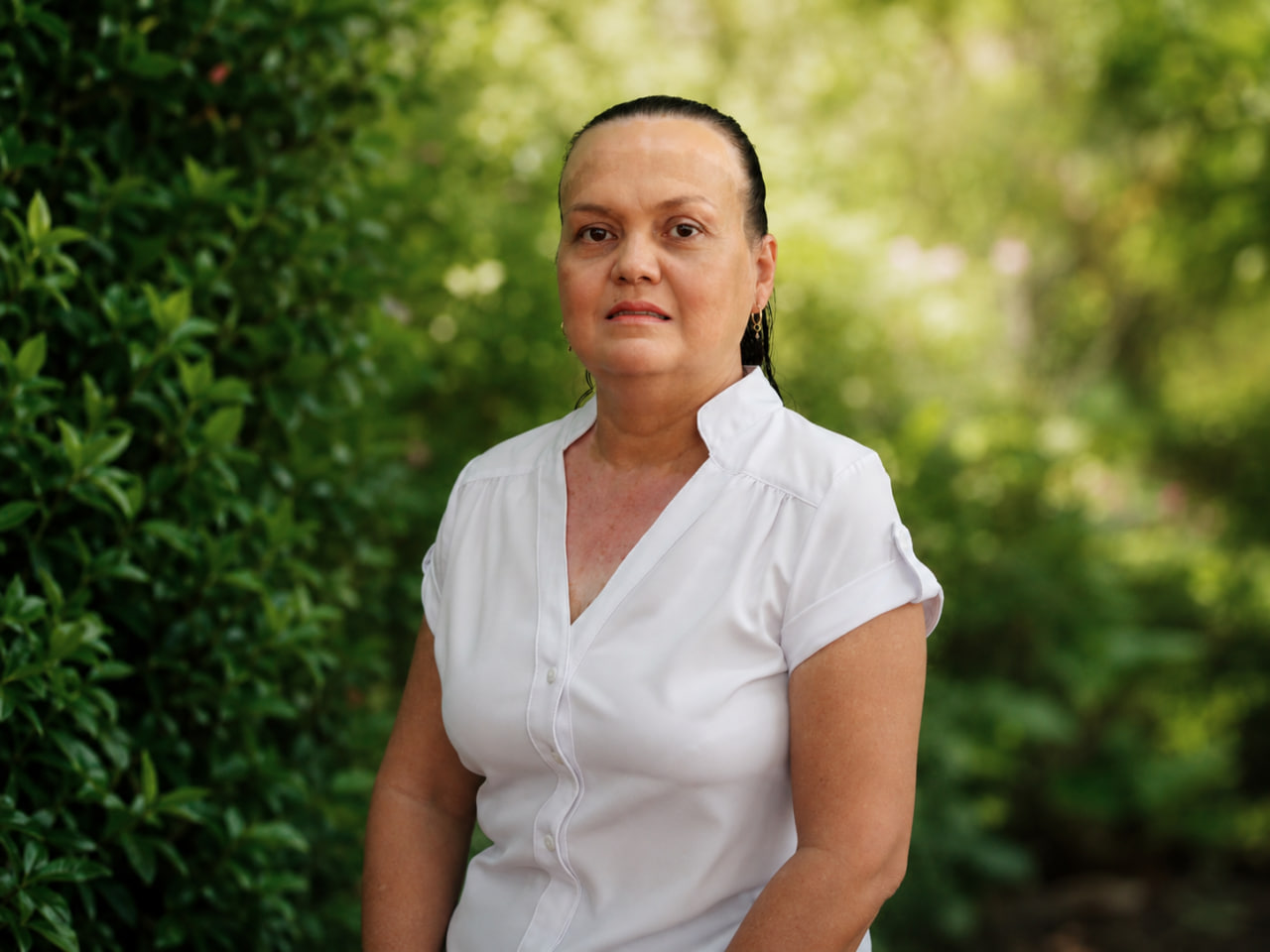 Integrante del departamento de plan nacional Ivannia Barrientos