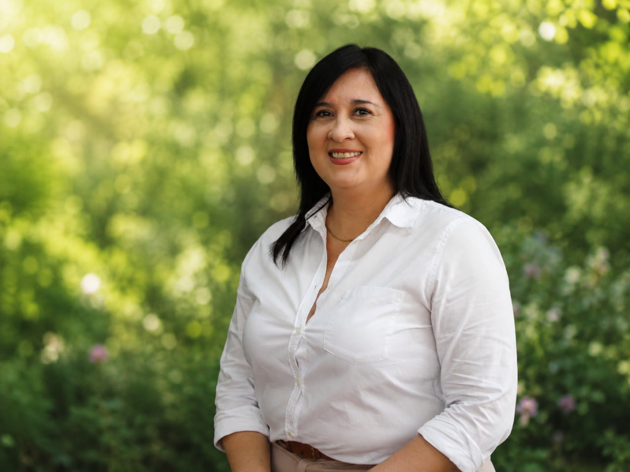 Integrante del departamento de psicología Paola Garita