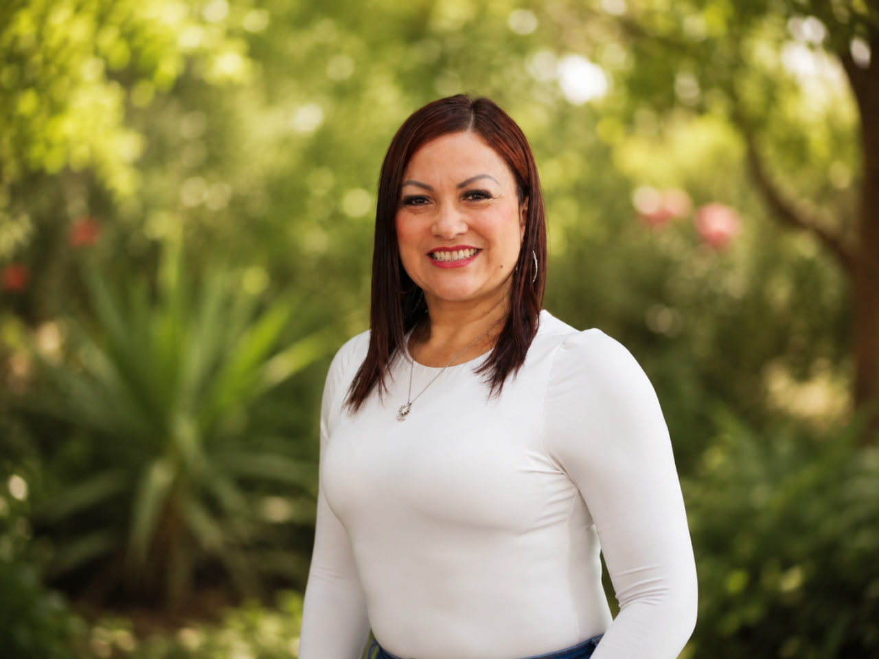 Integrante del departamento de servicio al cliente Karla Romero