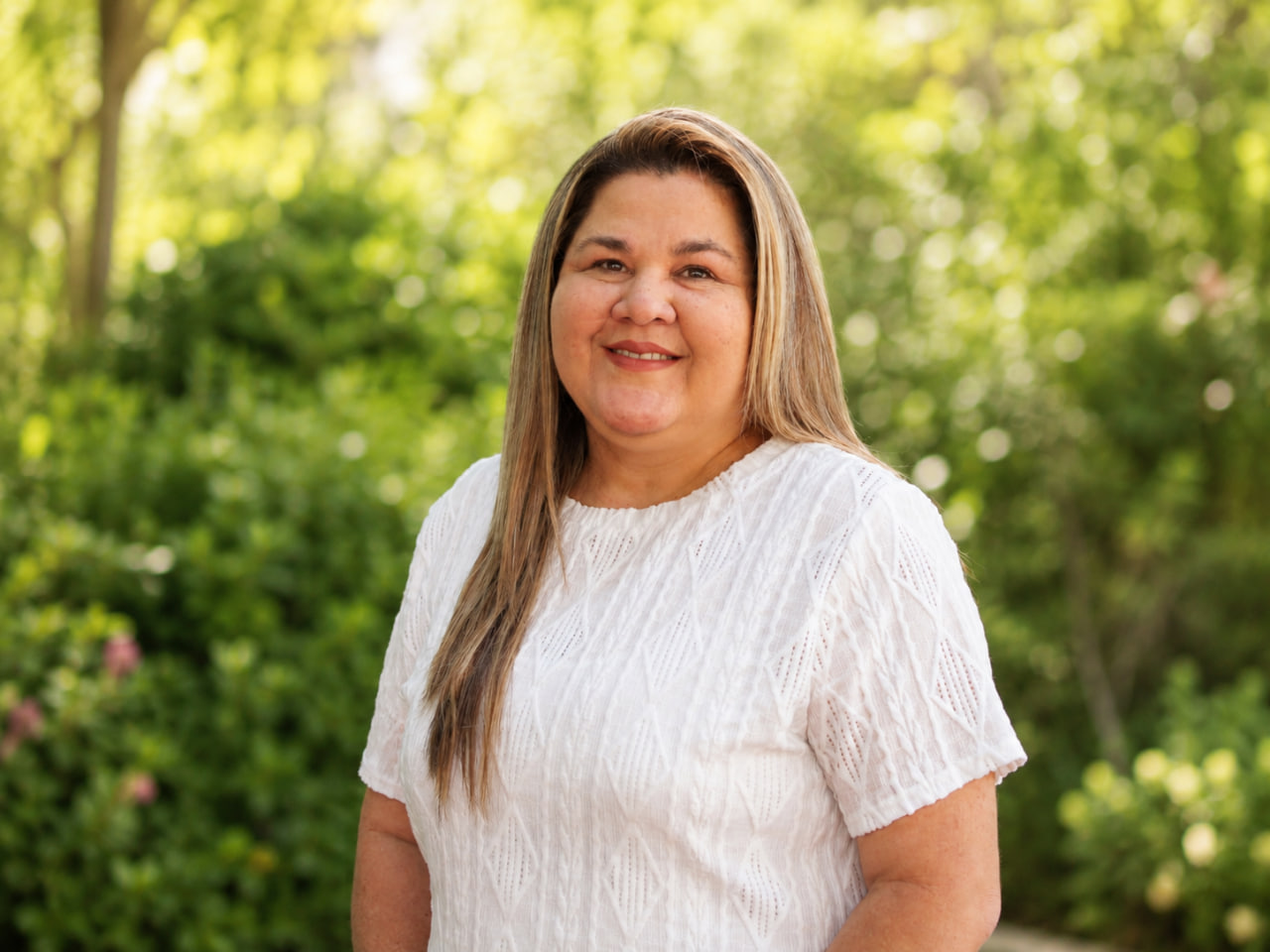 Integrante del departamento de servicio al cliente Susan Chaves
